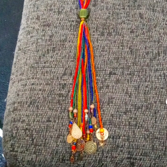 Woman's Charm Necklace - Picture 2 of 3